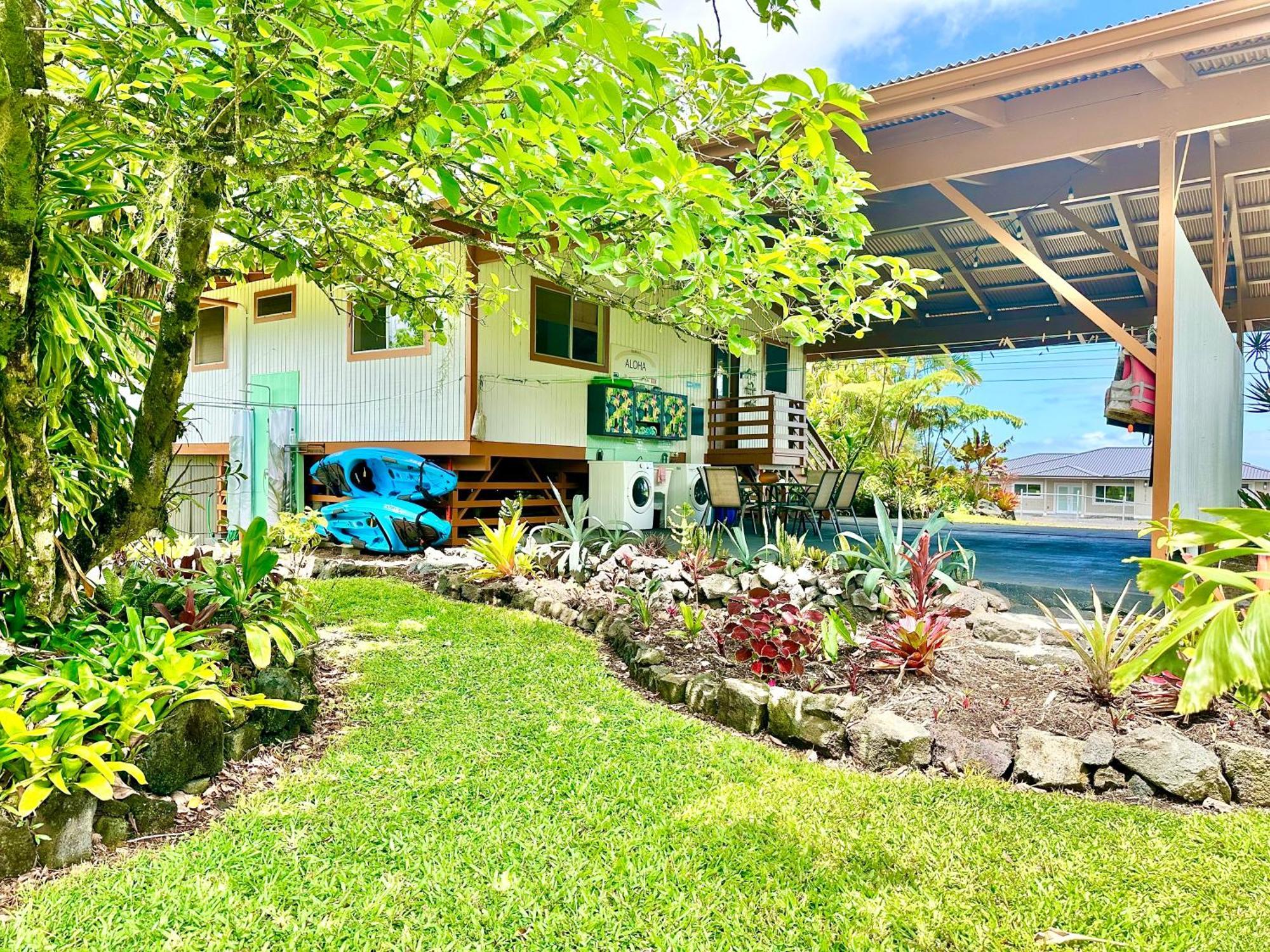 Puna Zen Botanical Garden Retreat Keaau Dış mekan fotoğraf