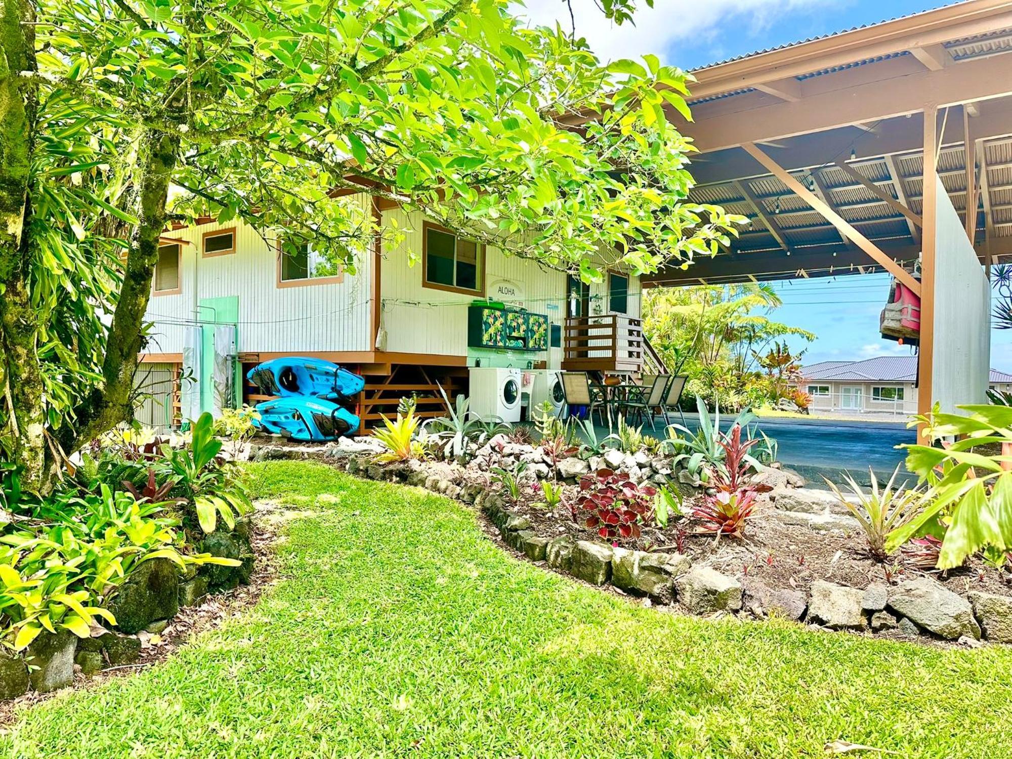Puna Zen Botanical Garden Retreat Keaau Dış mekan fotoğraf